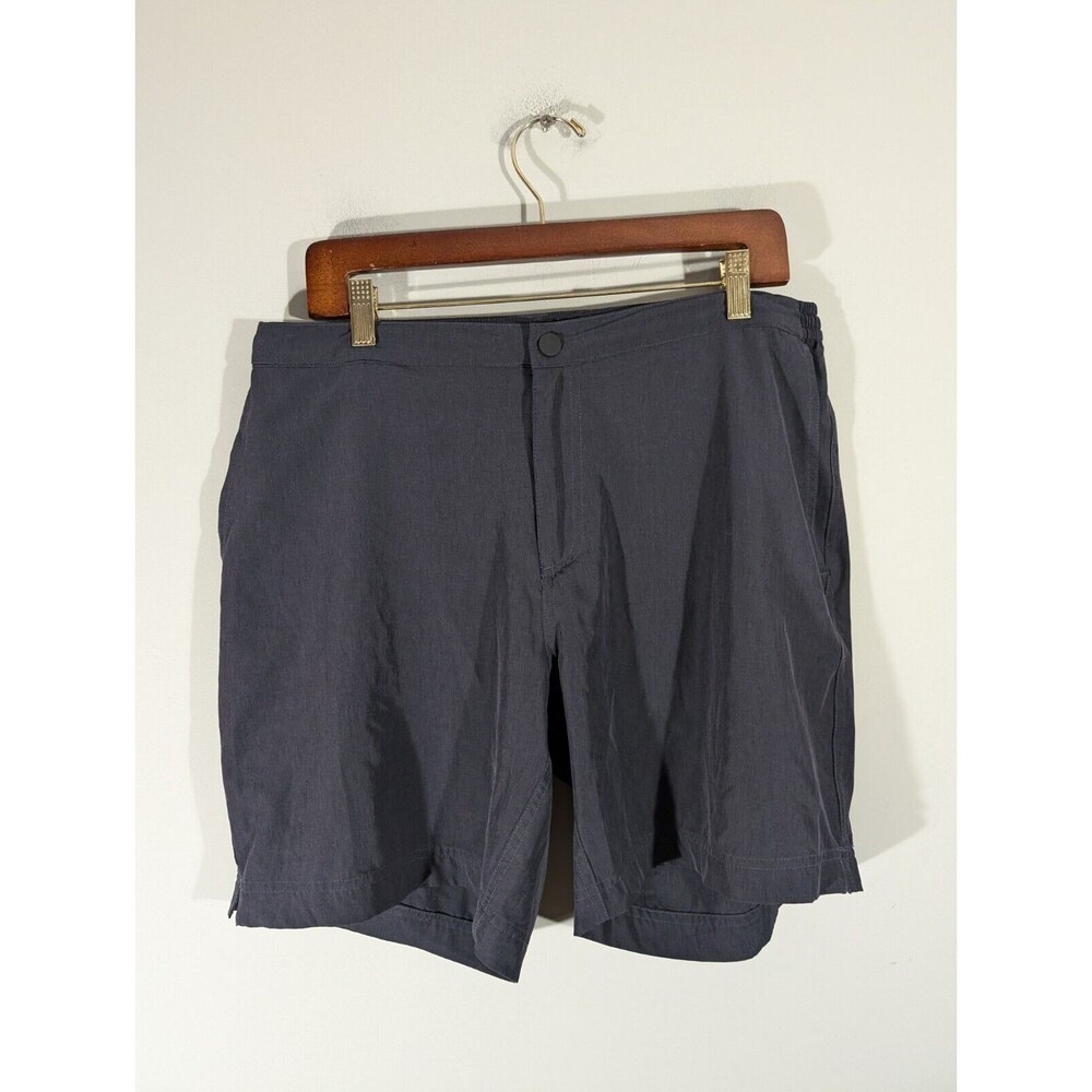 Eubi Shorts Men‎ Sz L Charcoal Hybrid Outdoor Hiking Golf Performance